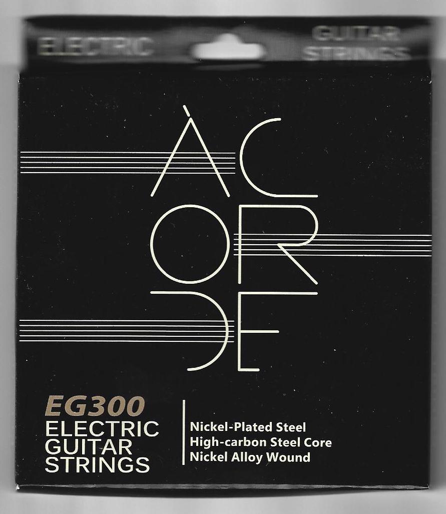Encordado A-Corde EG300 Acorde Electric Guitar Box Front