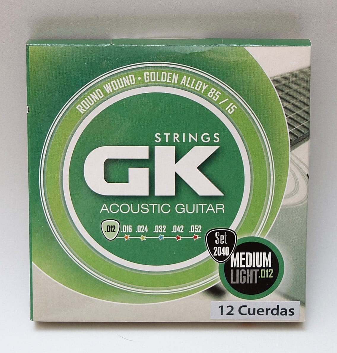 Encordado Medina Artigas Gk Set 2040 Medium Light .012