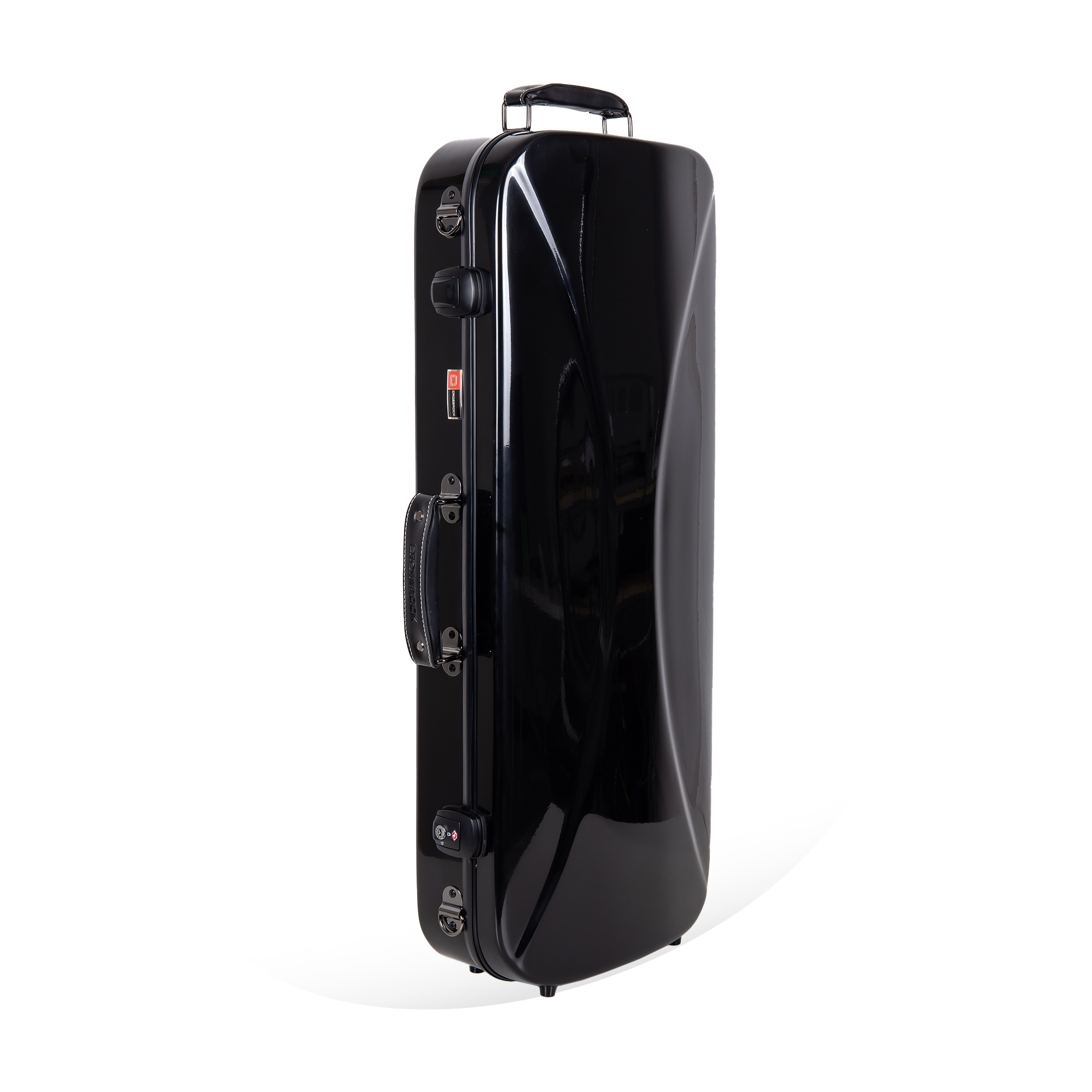 Estuche Crossrock CRF2020DVBK Fibra Vidrio Triangular Doble para Violín