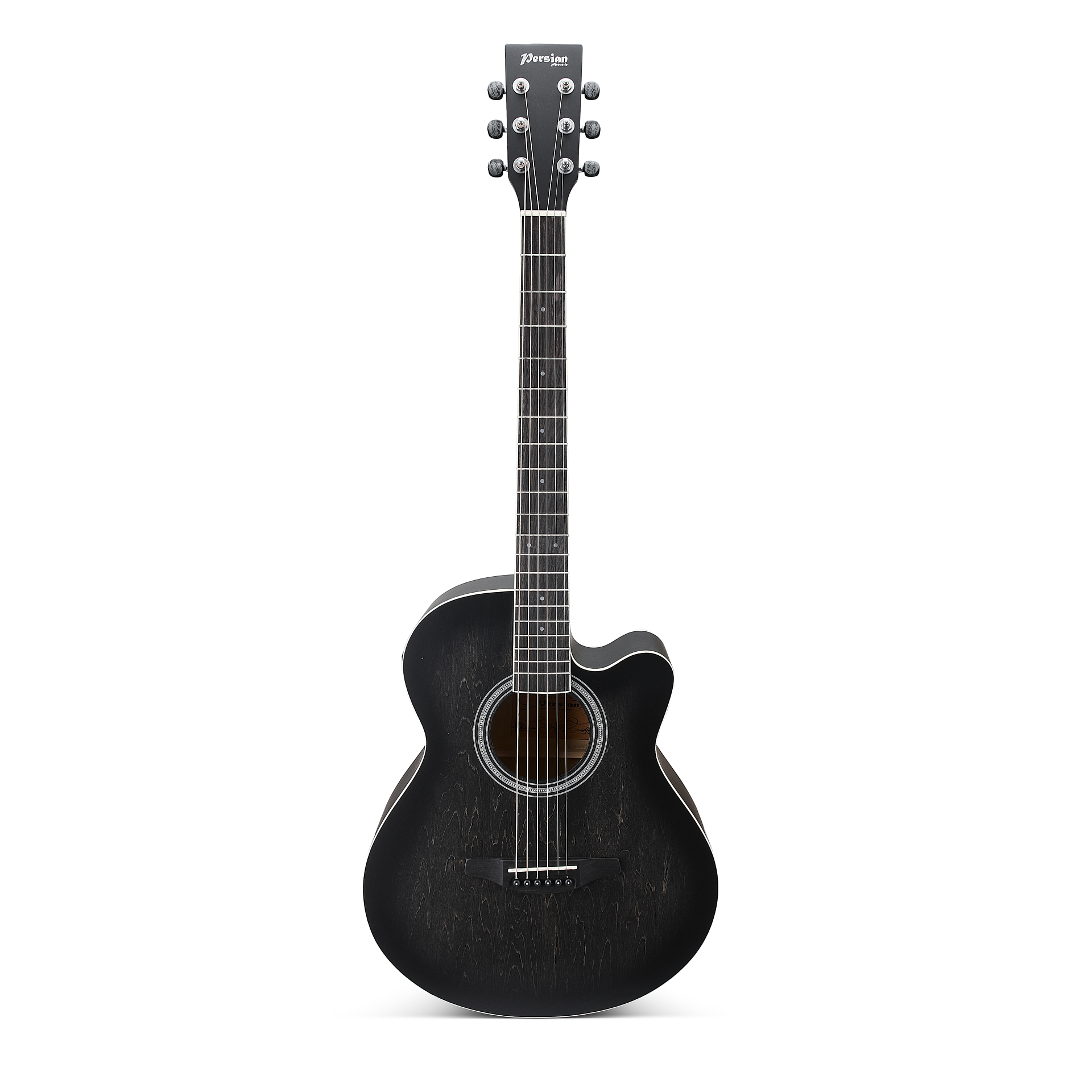 Guitarra acustica Persian AF-H00LC-E Negro
