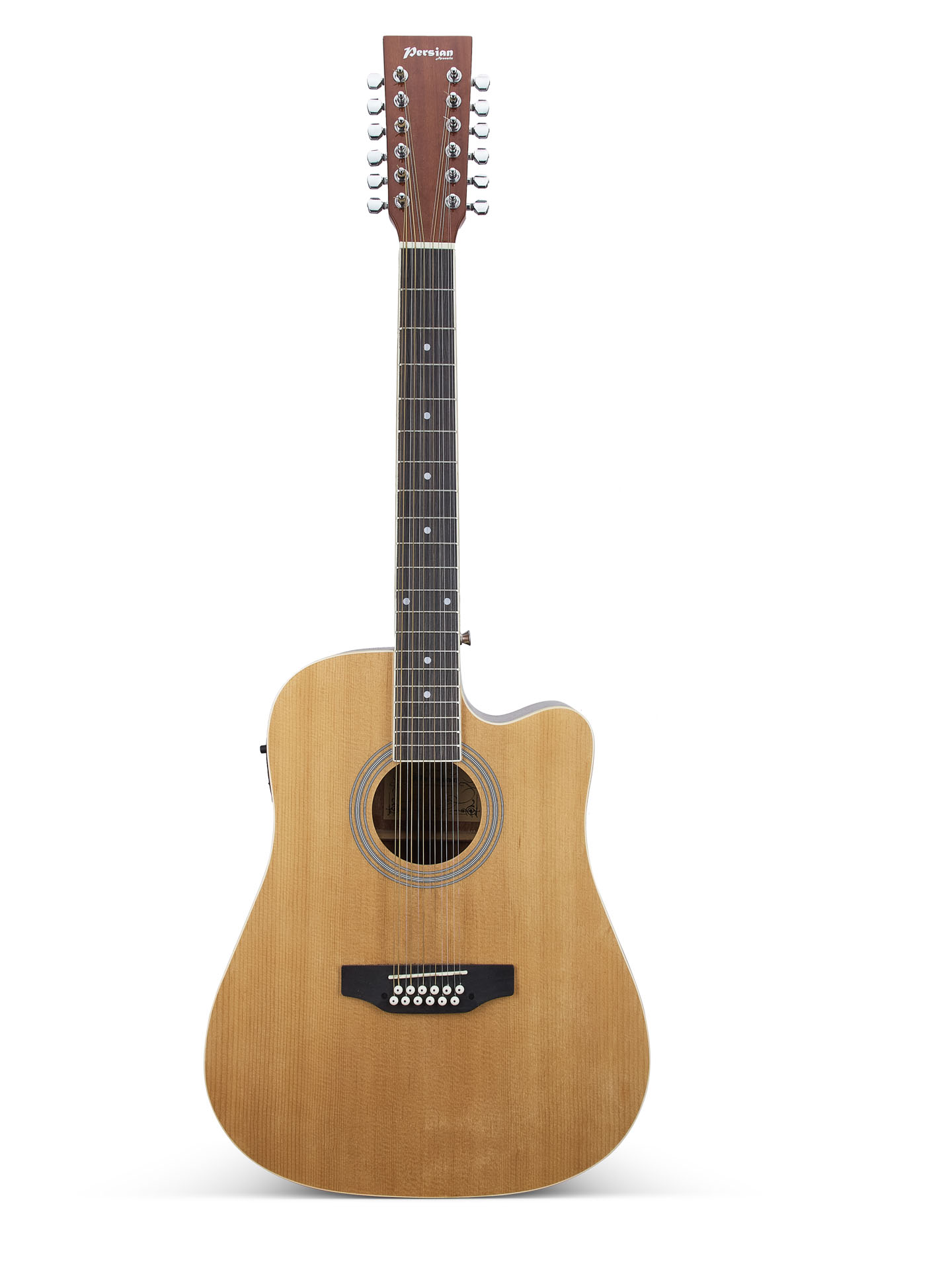 Guitarra acustica Persian AF8A8E12 Guitarra 12 Cuerdas