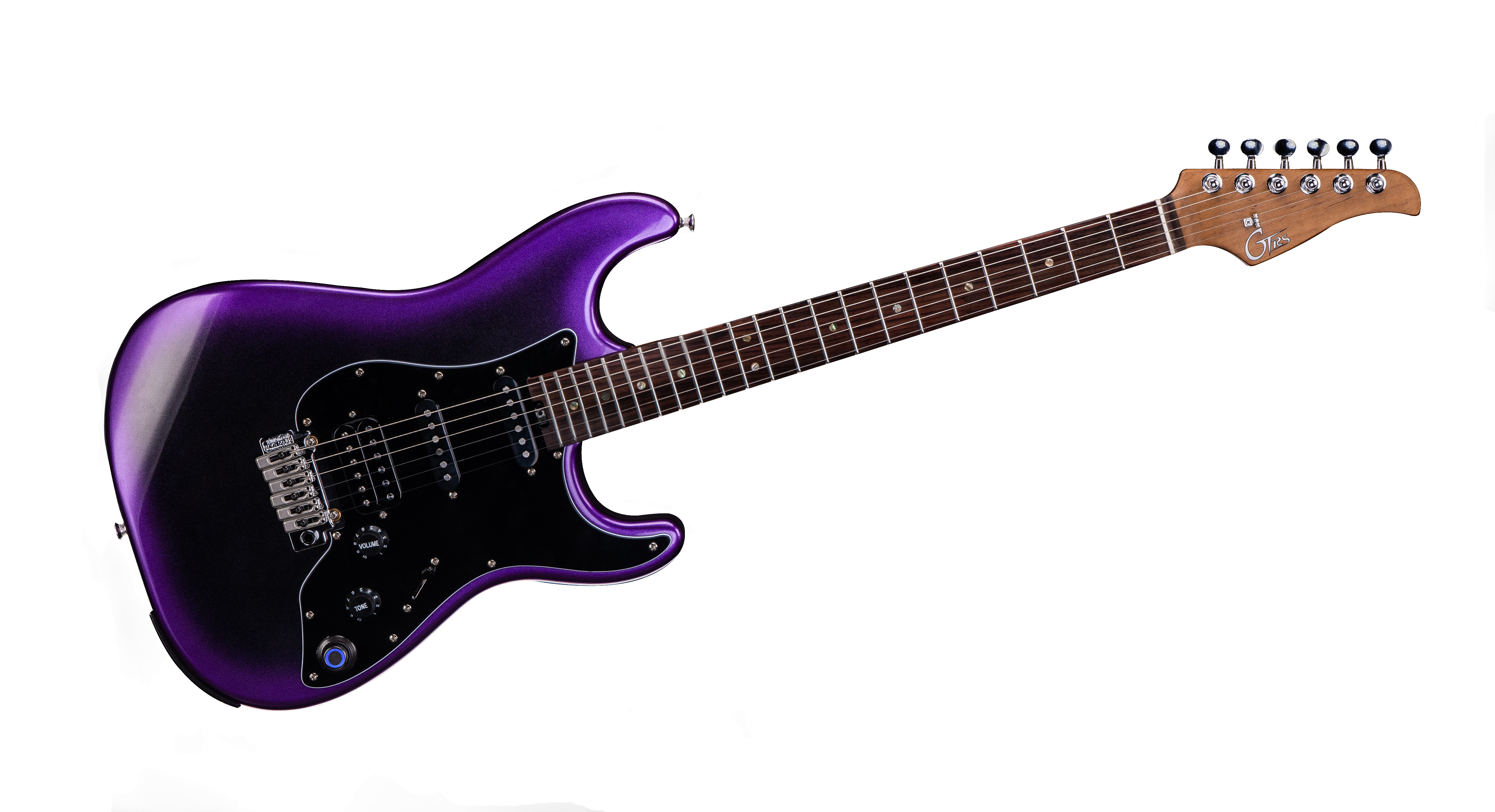 Guitarra electrica Mooer Gtrs P800 Oscuro Purpura