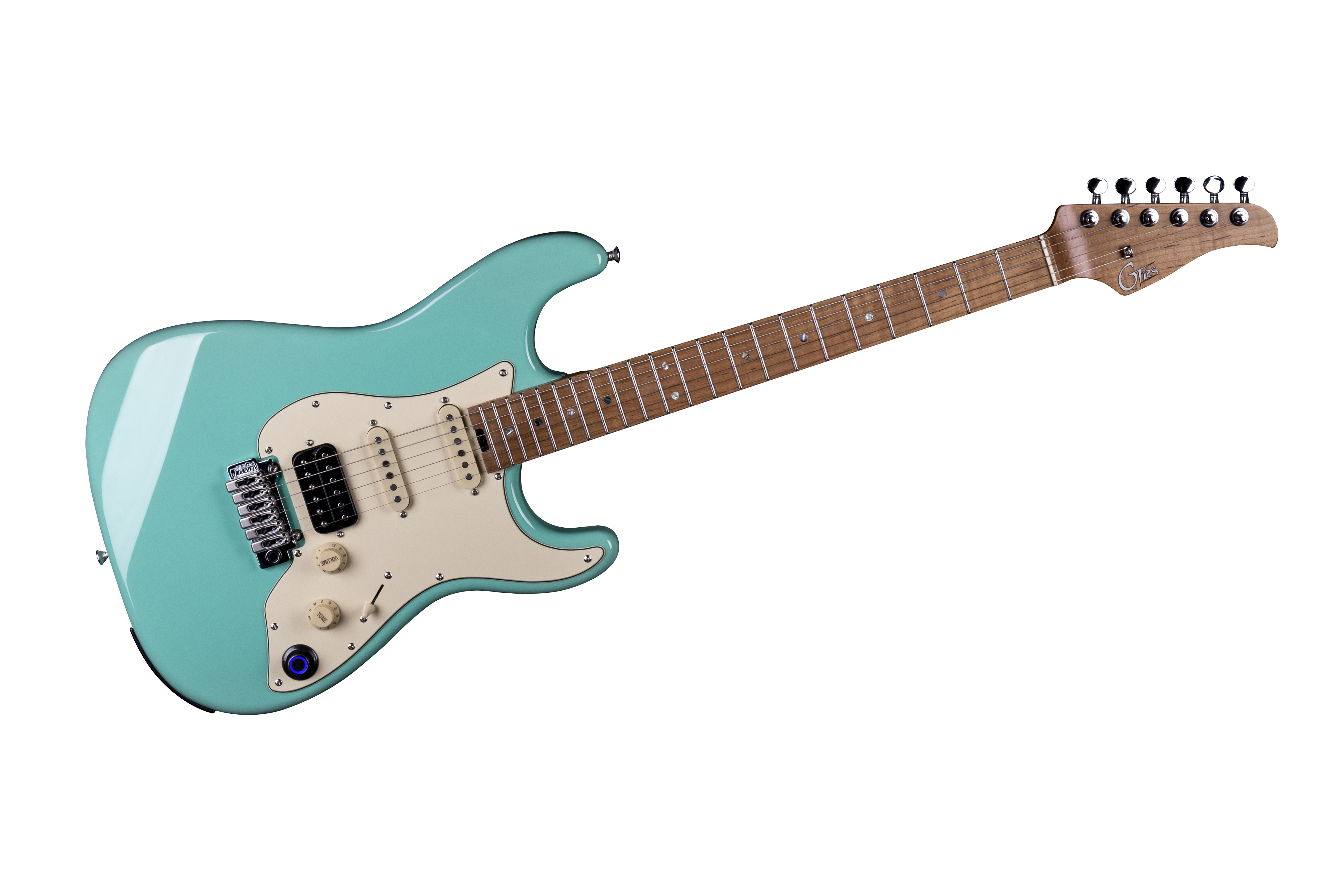 Guitarra electrica Mooer Gtrs P801 Verde