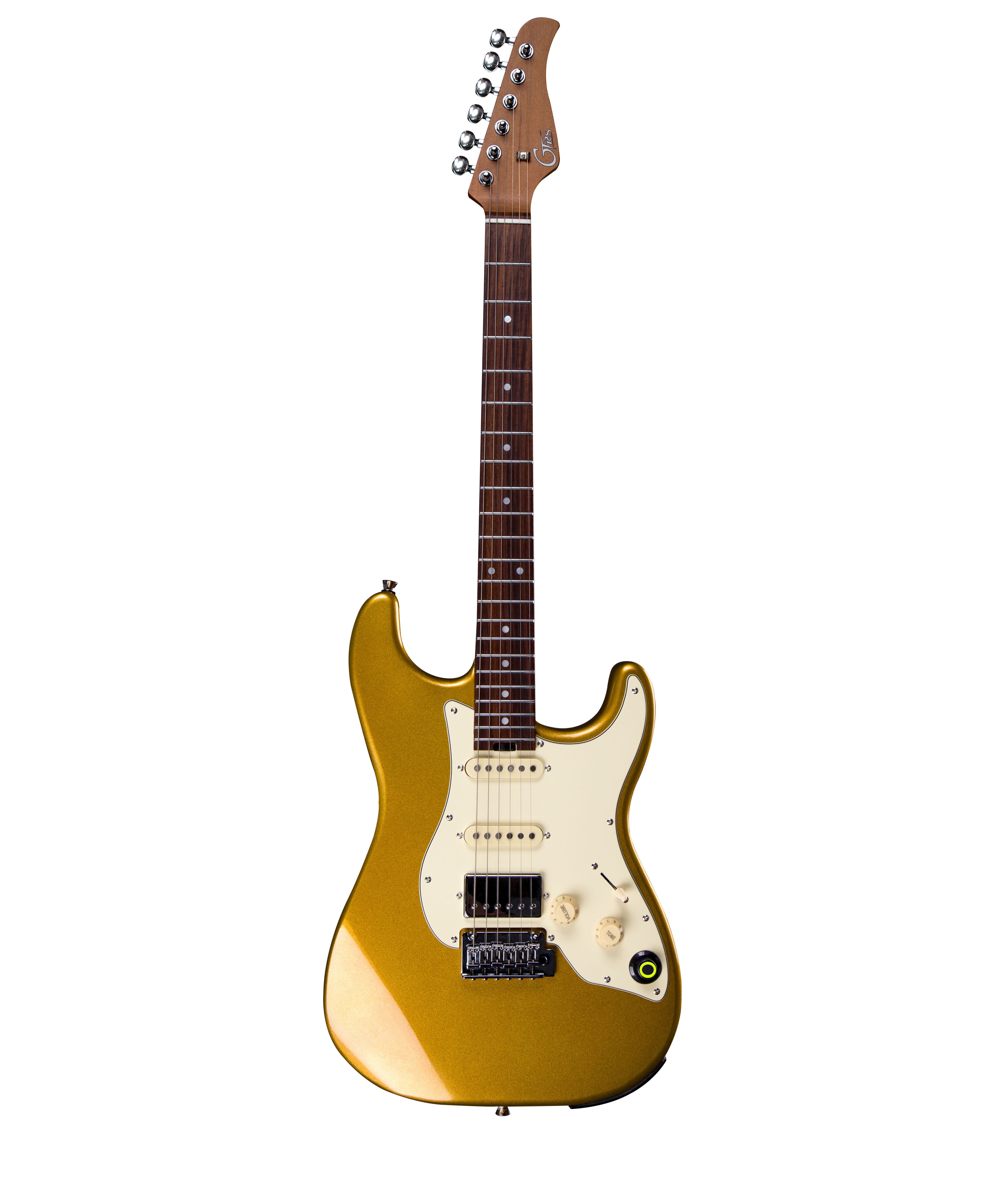 Guitarra electrica Mooer Gtrs S800 Dorado
