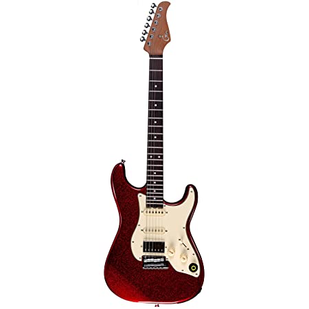 Guitarra electrica Mooer Gtrs S800 Rojo