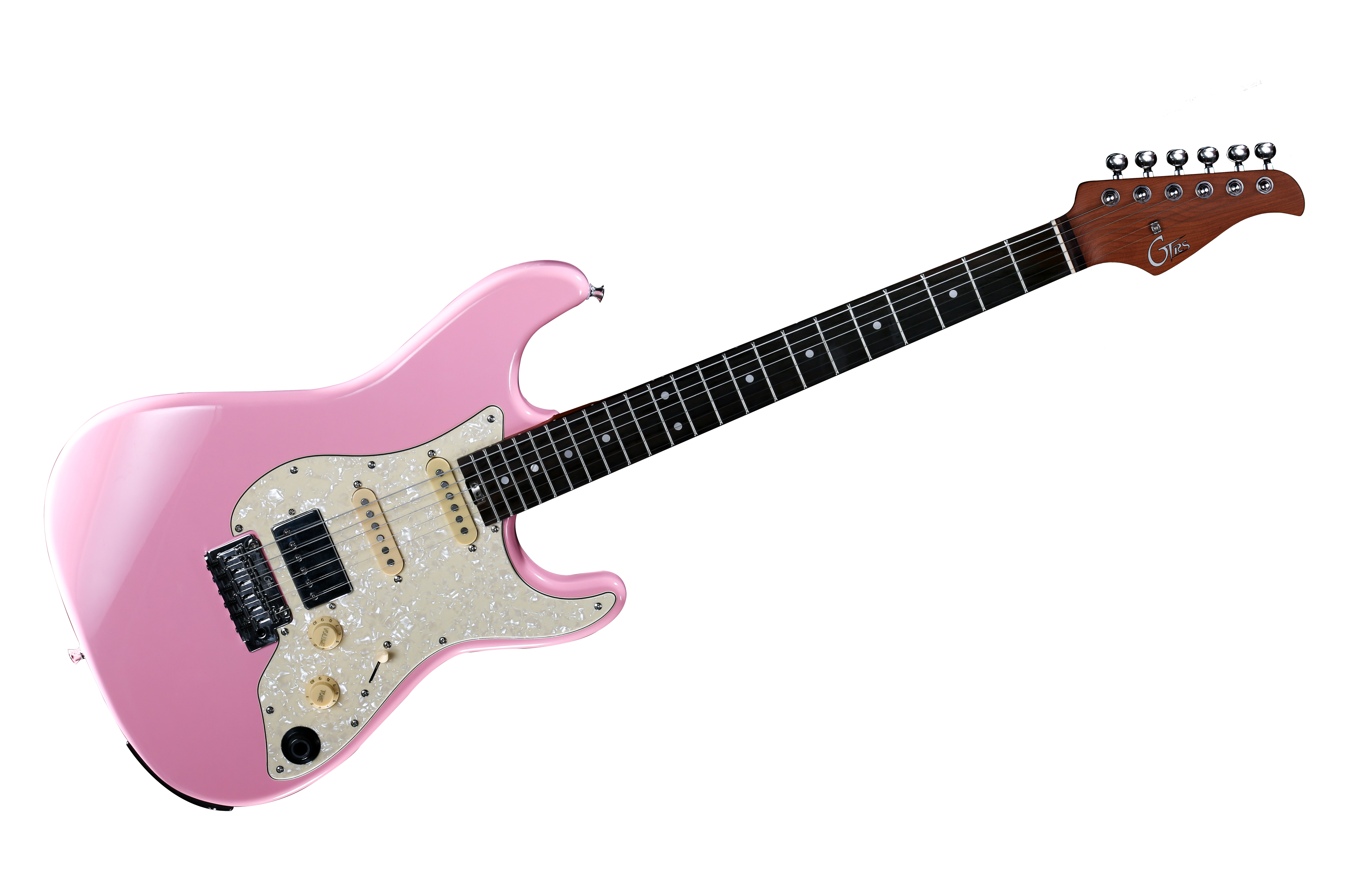 Guitarra electrica Mooer Gtrs S800 Rosado