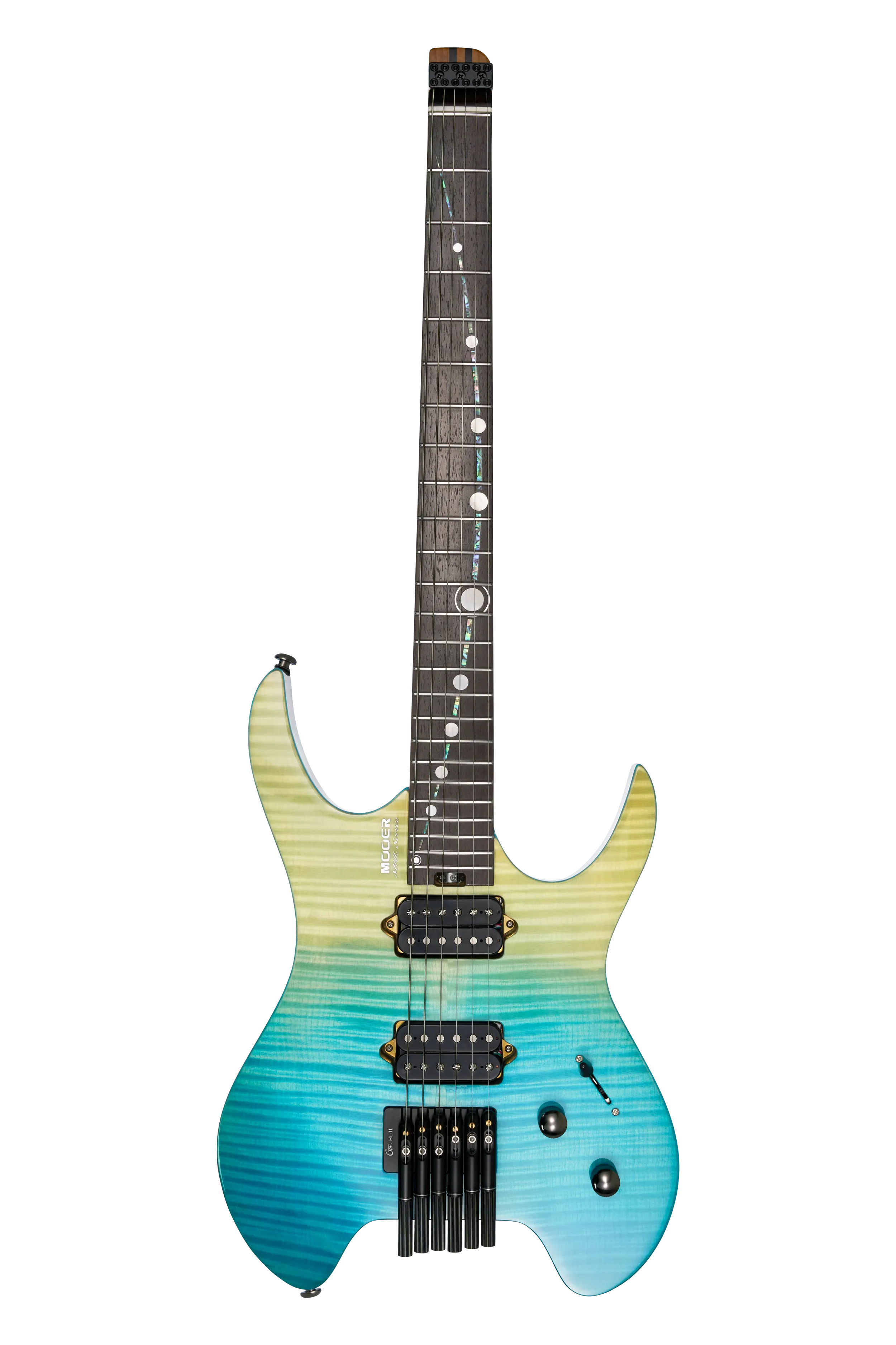 Guitarra electrica Mooer MHL100 Azul Burst