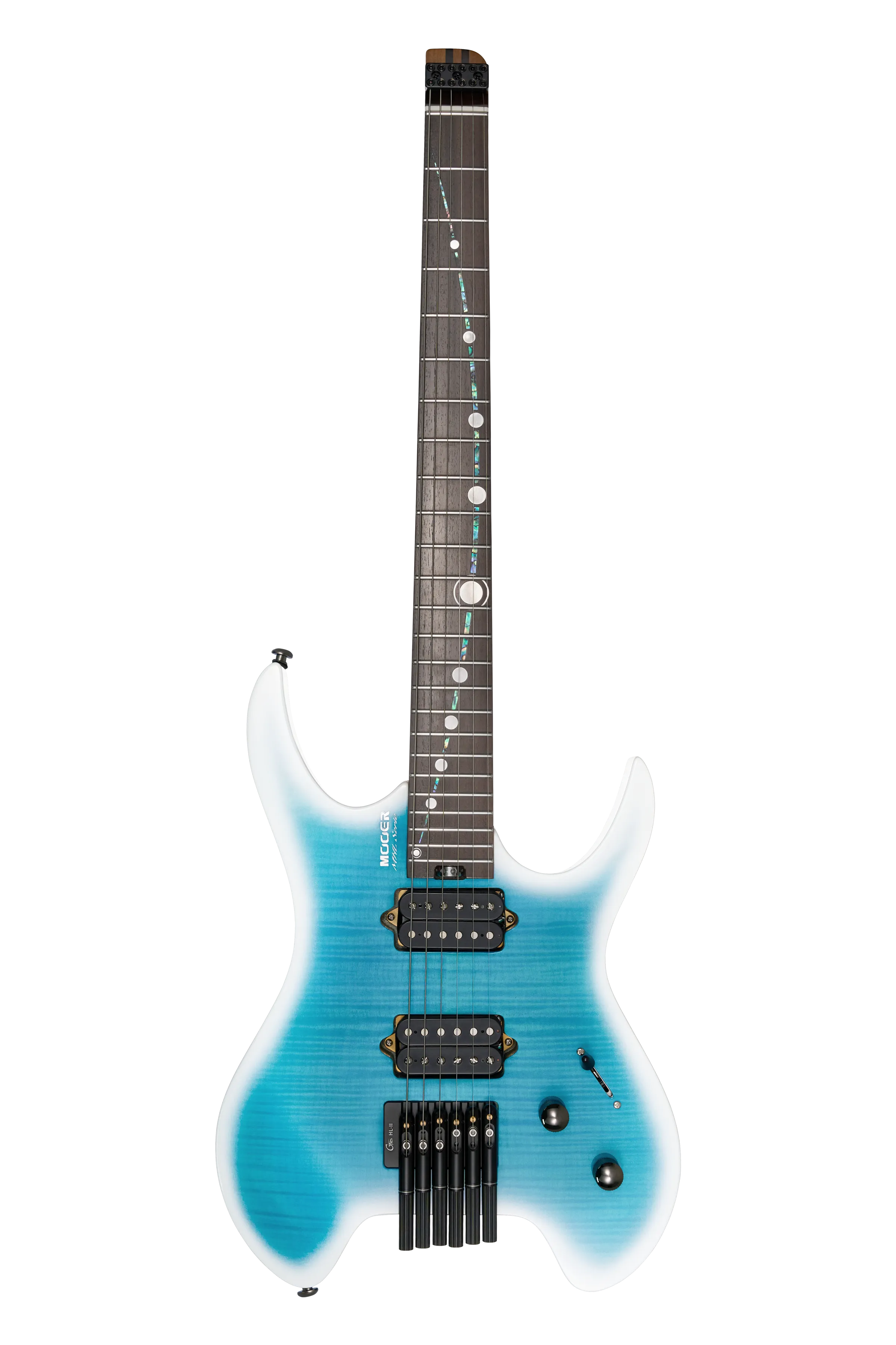 Guitarra electrica Mooer MHL100 Dreamy Azul