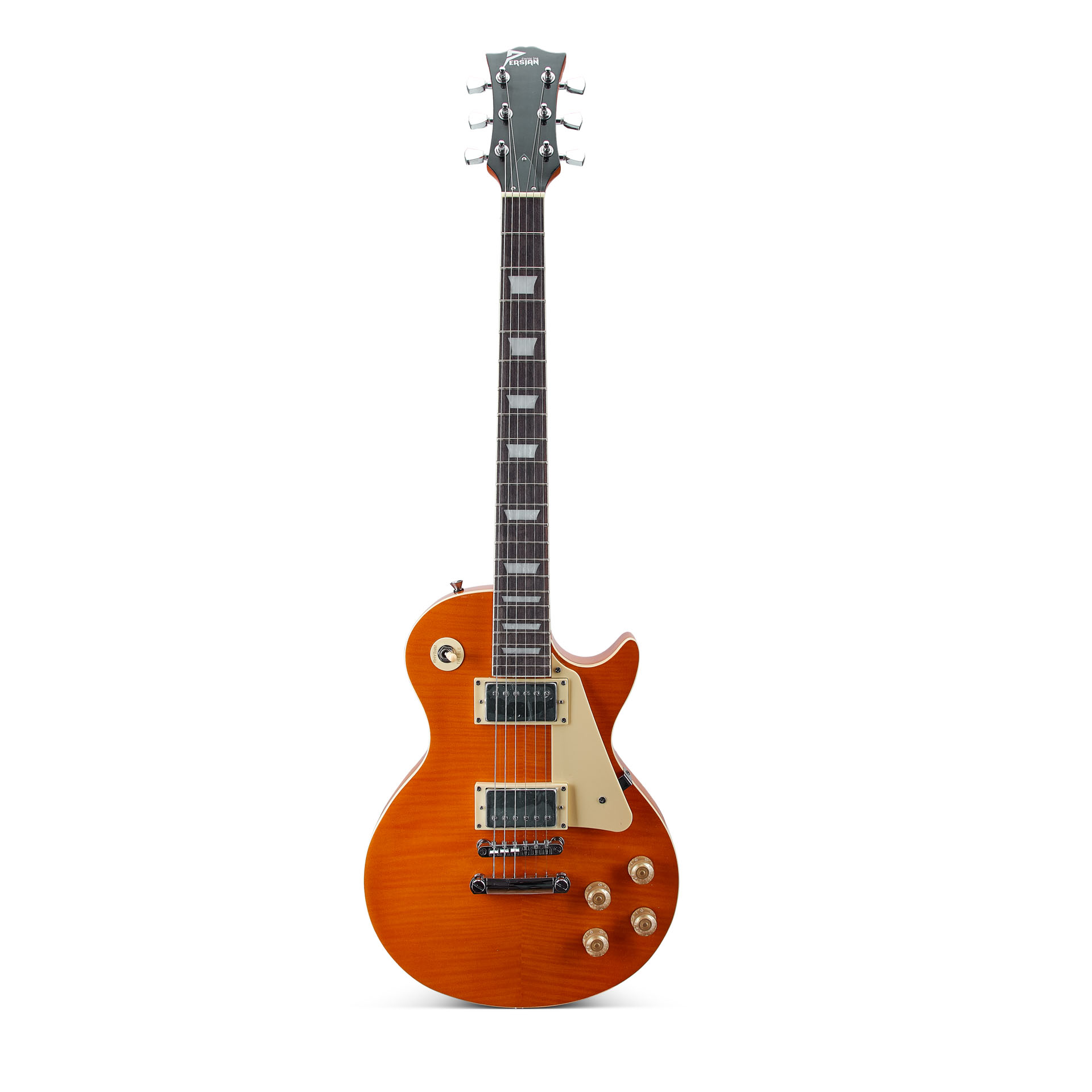 Guitarra electrica Persian EGR200 Les Paul Naranja