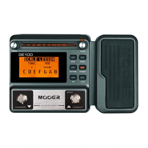 Pedalera Mooer GE100 Pedal Multiefectos