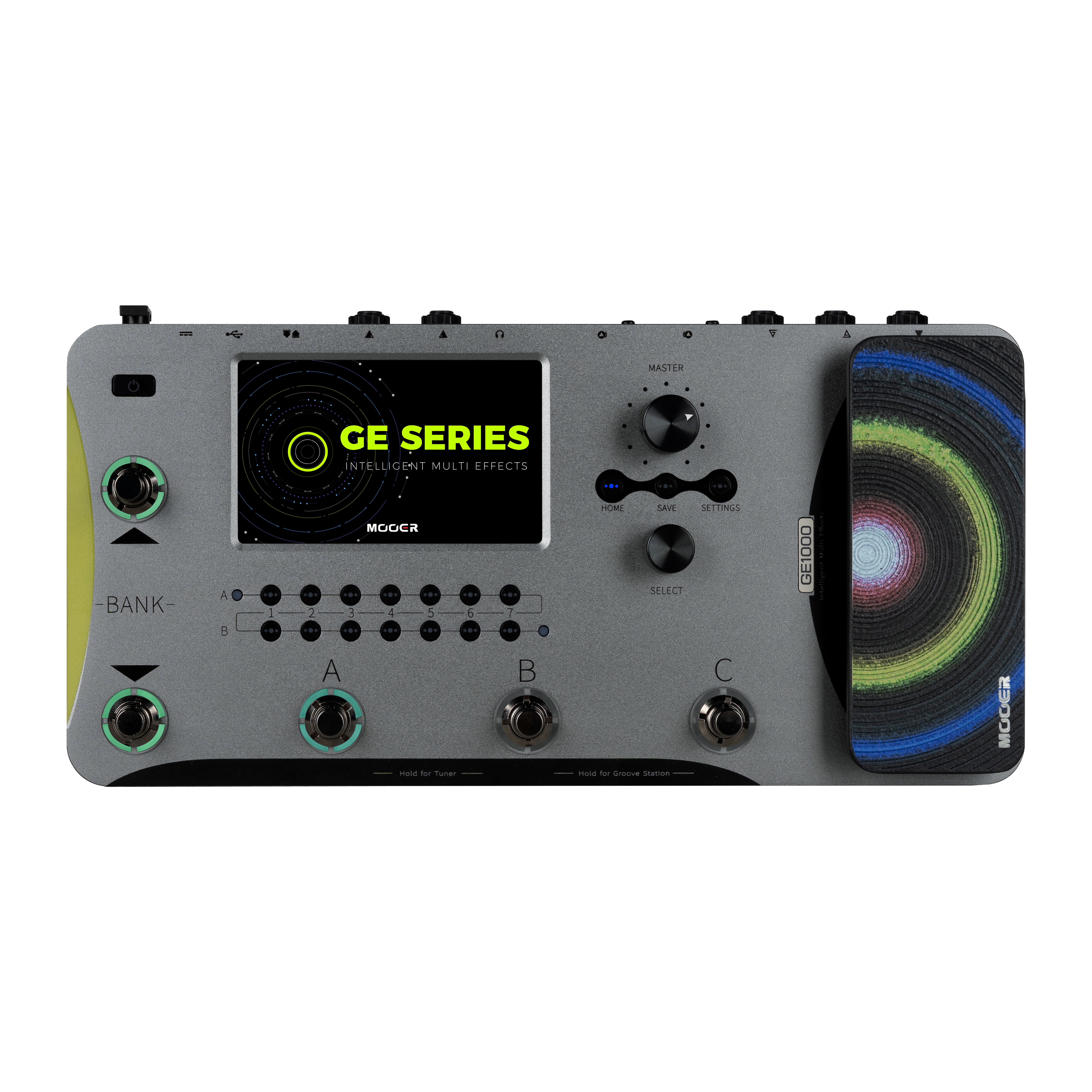 Pedalera Mooer GE1000 Li Pedal Multiefectos Recargable