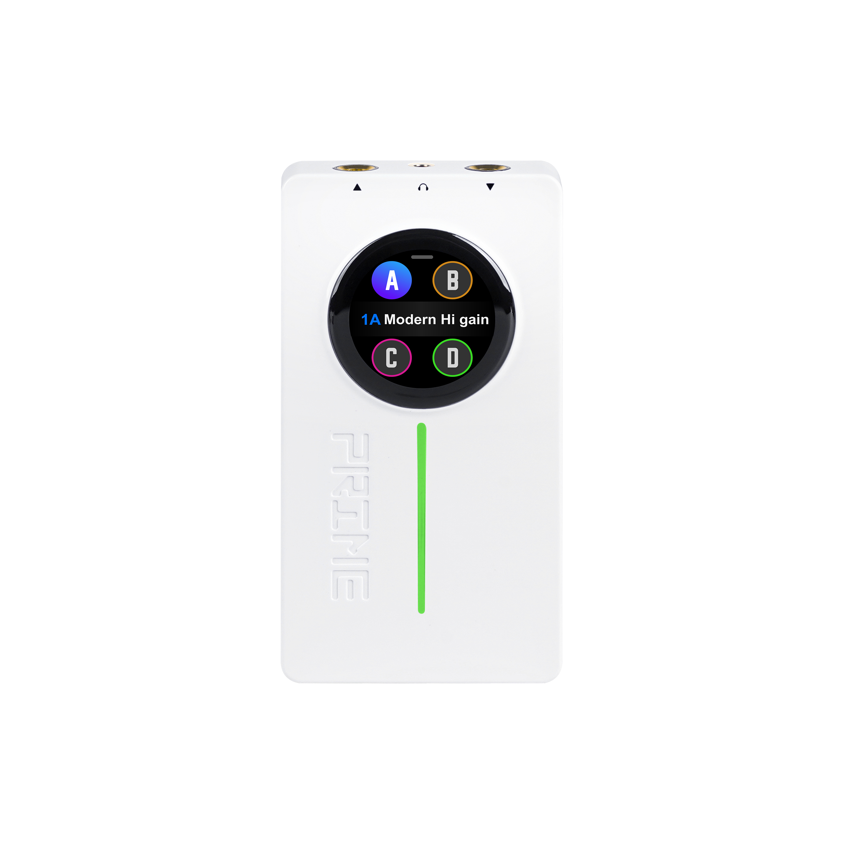 Pedalera Mooer Prime P2 Pedal-interfaz Portable Blanco