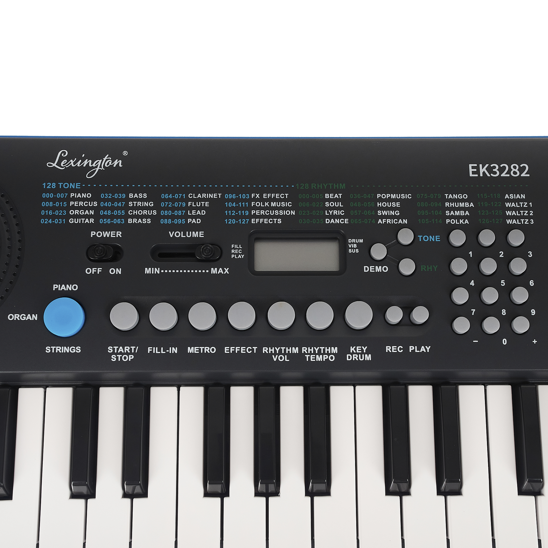 Teclado Aileen EK3282 para Niños Azul